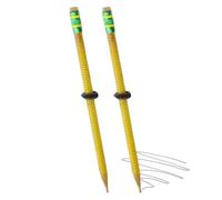 Générique Crayon Fileté - 2 Pièces Outil D'écriture Portable D'aide À La Mise Au Point | Crayons Sensoriels Pour Étudiants, Adolescents, École, Salle De ibliothèque, Bureau, Salle De Réunion