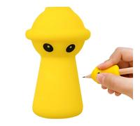 Générique Crayon Grip Trainer - Support de doigt ergonomique en silicone avec un design en forme d'extraterrestre, aide à l'écriture rembourrée et douce pour une bonne de la main et un contrôle