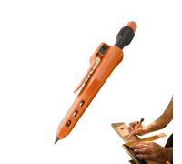 Générique Crayon mécanique pour le menuisier,Marqueur Mesure Pour Menuiserie | Crayon De Charpentier Portable,Pour La Construction L'Industrie Du Meuble Les Cloisons Sèches La Plomberie Et La