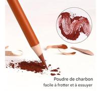 Générique Crayons de Couleur 24 Unités - Crayons de Coloriage,Outils d'Écriture Résistants et Blendables pour Dessin Illustration Jeunes et Adultes