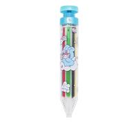 Générique Crayons, Drawing tool, Retractable 8-in-1 Coloring Stick, Twist Design, Harmless Wax, Compact Build, Perfect for Kids, Art Class, School, Travel, Boys and Girls, 2.5x2.5x15cm
