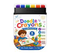 Générique Crayons Pour, Avec Dessin Lisse À Prise Facile, 2,76 Pouces, Crayons Préscolaires, De Couleur Pour, Formule De Nòn-Tòxic, Pour Garçons Filles, Élèves D'âge Préscolaire, Ma