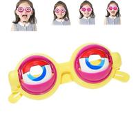 Générique Crazy Winking Blinking Eye Glasses - Hilarious novelty glasses with kinetic blinking eyes, for pranks and party fun (Yellow)