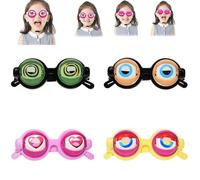 Générique Crazy Winking Blinking Eye Glasses - Hilarious novelty glasses with kinetic blinking eyes, for pranks and party fun (Mix)