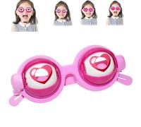 Générique Crazy Winking Blinking Eye Glasses - Hilarious novelty glasses with kinetic blinking eyes, for pranks and party fun (Pink)