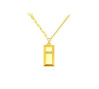 Générique Créateur original Niche Collier en briques de luxe Chaîne à maillons brillante Cadeau Premium pour femmes Vie quotidienne Chine