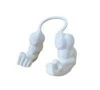 Générique Creative Cat Muscle Arms, Funny Halloween Cats Costume, 3D Printed Cat's Neck Arm, for Kitten Birthday Party Supplies, Cosplay (white)