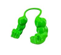 Générique Creative Cat Muscle Arms, Funny Halloween Cats Costume, 3D Printed Cat's Neck Arm, for Kitten Birthday Party Supplies, Cosplay (green)
