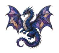 Générique Créative Faite Main Projet Déco DIY Art Textile Forme de Dragon | Kit DIY Tissu pour Débutants Vacances Maison de Cheminées Entrées Chambre Ferme Projets Étagères