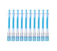 Générique Creative Syringe Shaped Gel Pens 0.38mm Fine Point Writing Instrument Funny Novelty Design Smooth Ink Office School Stationery Supplies Unique Gift (Blue,10PCS)