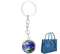 Générique Creative Three Dimensional Planet Key Ring Backpack Car Pendant