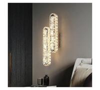 Générique Creative Wall Lamps, Modern Living Room, Simple And Luxurious Bedroom Bedside Lamps, Corridor Passageway Wall Lamps(Chrome 40CM)