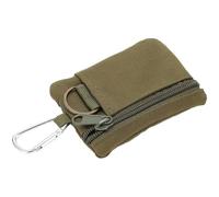 Générique Credit Card Holder Women, Portable Zipper Wallet, Black, Army Green, Compact Card Organizer, Blocking Case, Secure Travel Wallet, Small Purse for Shopping