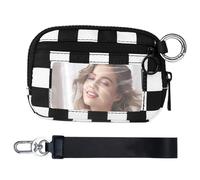 Générique Credit Card Holder, Wristlet Wallet, Compact Coin Pocket Small Wallets with ID Window, Waterproof Sturdy Material, Slim Design Lightweight Wallet for Women Girls, Everyday Use