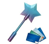 Générique Credit Card Wand - 3D Printed Payment Stick with Contactless Card Holder Design, Novelty Style Bank Cards Sleeve, Portable Payment Accessory for Kids Teens Adults Cosplay Shopping Use
