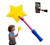 Générique Credit Card Wand - Fun Star Case, Contactless Swipe for Daily Supermarkets, Cafe Retail with Stylish Design, Counter Shopping, Novelty Wand for Travel Checkout and Holiday Birthday