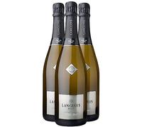 Générique Crémant de Loire - Blanc - Langlois-Château - Vin Blanc du Val de Loire (3x75cl) Effervescent