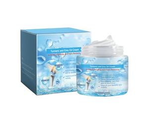 Générique Crème Au Curcuma Et Huile D'Emu, Gel De Massage Violet, Gel Apaisant pour, avec Formulation Naturelle, Solution De Soulagement Rapide, 50g, pour Cou, Épaules Et Genoux