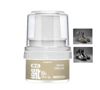 Générique Crème de Cirage pour Chaussures - Naturelle 50ml Taille 6x8cm Formule Cuir | Kit d'entretien cuir avec restauration couleurs, brillance élevée, utilisation conditionnante | à chaussur