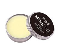 Générique Crème Nettoyante pour Cuir, Baume d'entretien Hydratant Nettoyant Cuir Naturel À L’Huile De Vison, Universel, Réparateur, Rénovateur Bottes, Sacs, Meubles en Chaussure