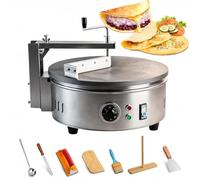 Générique Crêpière électrique 2500w, plaque à crêpes commerciale de 40cm
