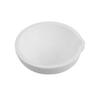 Générique Creuset à Fondre en Quartz Blanc pour Fusion du Métal L'aluminium, Résistant à Haute Température, Facile à Nettoyer, Fabrication de Bijoux et L'alchimie
