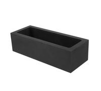 Générique Creuset Fonderie en Graphite Noir de 5kg Moule à Lingots pour Fusion et Raffinage des Métaux Précieux, Performance Antiadhésive et Conception Précise