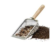 Générique Crible à Compost,Tamis De Sol Portable avec Trous De 2,8 Millimètres Et Poignée | Pelle De Jardinage Et Tamis À Engrais,pour Sable, Engrais, Compost, Roches, Jardin, Plage, Ferme Et Pelouse
