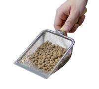 Générique Crible à Compost | Tamis De Sol Portable avec Trous De 2,8 Millimètres Et Poignée | Pelle Tamis pour Roches Et Jardin | pour Sable, Engrais, Compost, Roches, Jardin, Plage, Ferme Et Pelouse