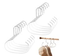 Générique Crochet À Chapeau En Acier,Support Multifonction Solide 10 Pièces Rangement Casquettes - Organisateur de Casquettes - Pour Cravates Ceintures Débardeurs Soutien-Gorge