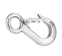 Générique Crochet à Œil Sécurité Latch Levage Câble Palan Grue INOX Résistance à La Conception Robuste Utilisation Port Power Construction Navale Mach, 0.5T