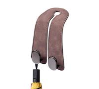 Générique Crochet à sac de voiture - Crochet universel double métal cuir PU, de rangement siège auto | Voyages, Conduite Quotidienne, Camping, Trajet Domicile-Travail, Vacances, Affaires