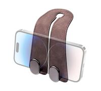 Générique Crochet à sac de voiture | Double support en cuir PU et métal | Crochets Pour Siège Auto | Voyages, Conduite Quotidienne, Camping, Trajet Domicile-Travail, Vacances, Affaires