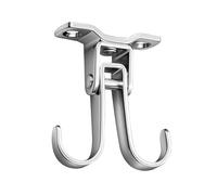 Générique Crochet à Serviette | Porte-Manteau Rotatif Acier Inoxydable - Porte-Serviette à Main,pour Sac, Bourse, Cuisine, Placard, Dortoir, Camping-car, Tente, Armoire à Linge, Douche