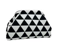 Générique Crochet Clutch, Beach Dumpling Bag Purse, Stylish Summer Woven Pouch, Lightweight Evening Accessory, For Women Casual Travel Vacation Wedding Party Use 30x9x20cm/11.81x3.54x7.87 Inches