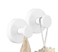 Générique Crochet de bain pour serviettes, crochets de salle de bain pour mur | Cintre mural à ventouse - 2X antirouille, crochets à peignoir peu encombrants pour salle de, entrée