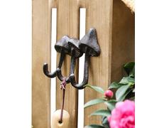 Générique Crochet de manteau de champignons, crochet mural des champignons, Crochets de petit mur, Cintre de vêtements vintage pour chambre de salon, décoration de porte d'entrée de la ferme en métal