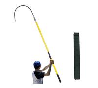 Générique Crochet de Sauvetage isolé Haute Tension 3,0 m/118 po - Outil de sécurité Anti-électrocution en Fibre de Verre pour Les urgences domestiques et industrielles (Jaune)