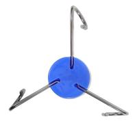 Générique Crochet de Support Vertical pour Perfusion en Plastique et Acier Inoxydable, Facile à Installer et Pratique à Utiliser, Accessoire pour Pied de Perfusion