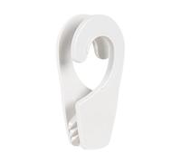 Générique Crochet Défense Bateau - 25mm Réglage Rapide Antichoc Plastique ABS | Support Pare-Battage pour Bastingage et Taquet | Attache Dégagement Rapide pour Yacht Kayak Ponton Quai, 12x5.5x3 cm