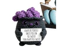 Générique Crochet Halloween Positif Décoration De Table Festive Motivante