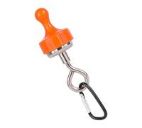 Générique Crochet magnétique pour tente de camping - Organisateur robuste et robuste avec équipé d'un aimant puissant en néodyme, construction en acier durable, poignée sécurisée, outil de suspension