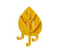 Générique Crochet Mural,Forme de Feuille Adhésive Résistante,Fixation Sans Perçage, Crochets Muraux - Pour Vestes, Chapeaux, Gants, Clés, Écharpes, Sacs à Main, Chambre, Salle de Bain, Entrée