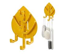 Générique Crochet Mural,Organisateur Gain de Place Ultra Résistant - Fixation Murale,Pour Salle de Bain Salon Dormitory Vestes Vêtements Gants Clés Écharpes Sacs