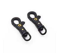 générique Crochet Rotatif Mini Crochet Mousqueton Boucle À Boucle Rotatif Survie Mini Mousqueton pour Le Camping Ou La Randonnée Utilisez 10Pcs Fiable PerformanceUtile