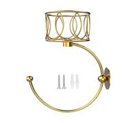 Générique Crochet Vintage Porte-Serviette avec Porte-Bougie | Anneau à Serviette Murale - Patère Robust Campagnard Pour Salle De Bain Chambre Cuisine Entrée Ferme Appartement Dortoir