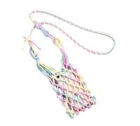 Générique Crocheted Bag Hollow Boho Hands-Free Portable Holder