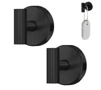 Générique Crochets à ventouse, crochets à ventouse | 2X crochet à peignoir en acier inoxydable - Cintre pour ustensiles sans perçage, pour serviette en Loofah, crochets muraux amovibles