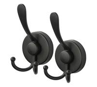 Générique Crochets À Ventouse Pour Douche, Grande Puissance De Maintien, 6x5x12cm, Crochets, Matériel De Salle De Bain, Esthétique Chic, Pour Porte, Mur, Miroir, Salle De Bain En Verre