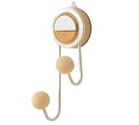 Générique Crochets À Ventouse Pour Douche, Stockage Réutilisable, Crochet Mural Robuste, Pour Serviette Salle De Bain Cuisine Peignoir Fenêtre Verre Salon Clés Parapluie Couronne Portes D'Entrée